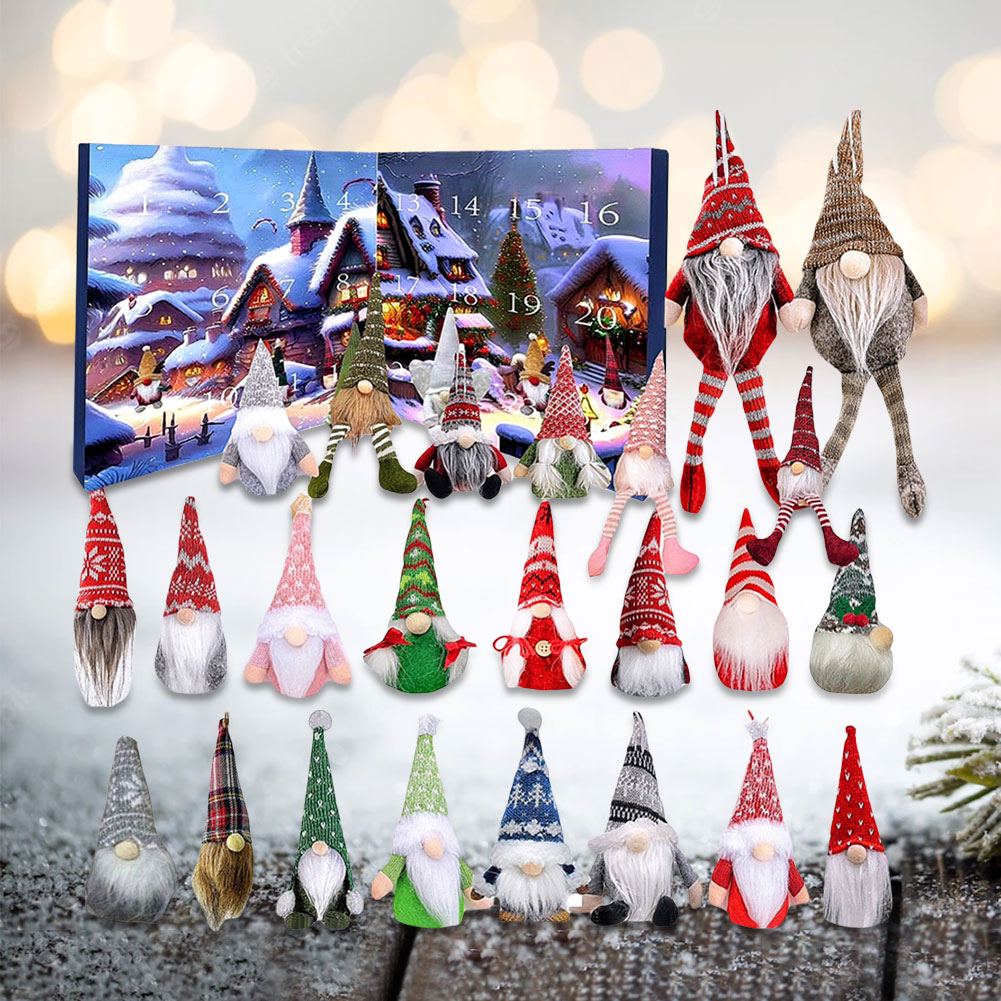 Advent Calendar Gift - Christmas Advent Calendar 24 Days Gnome