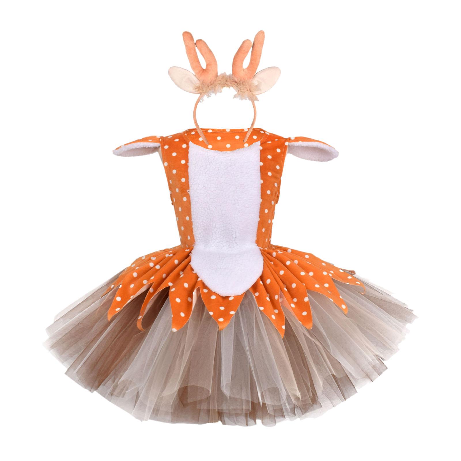 Reindeer Antlers Headband - Reindeer Costume Dress Animal Costume Lovely