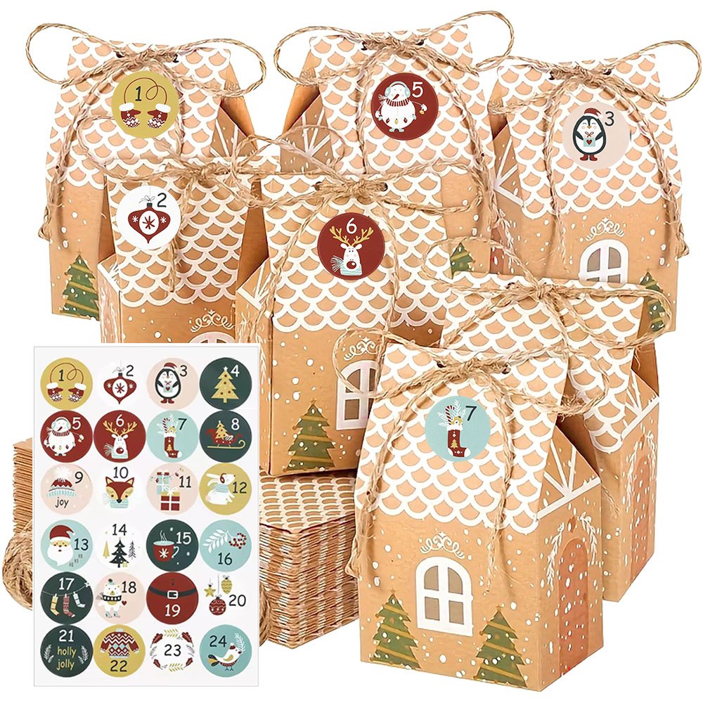 24pcs/Sets Christmas Advent Ca - Advent Calendar Gift recension och pris