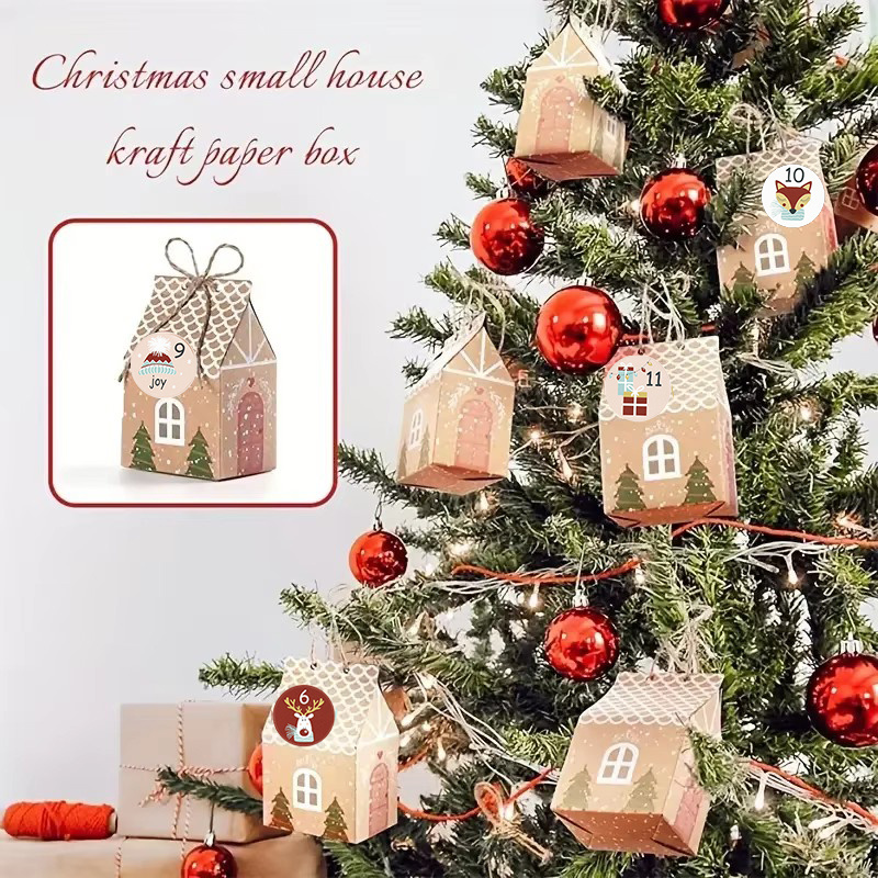 24pcs/Sets Christmas Advent Ca - Advent Calendar Gift recension och pris