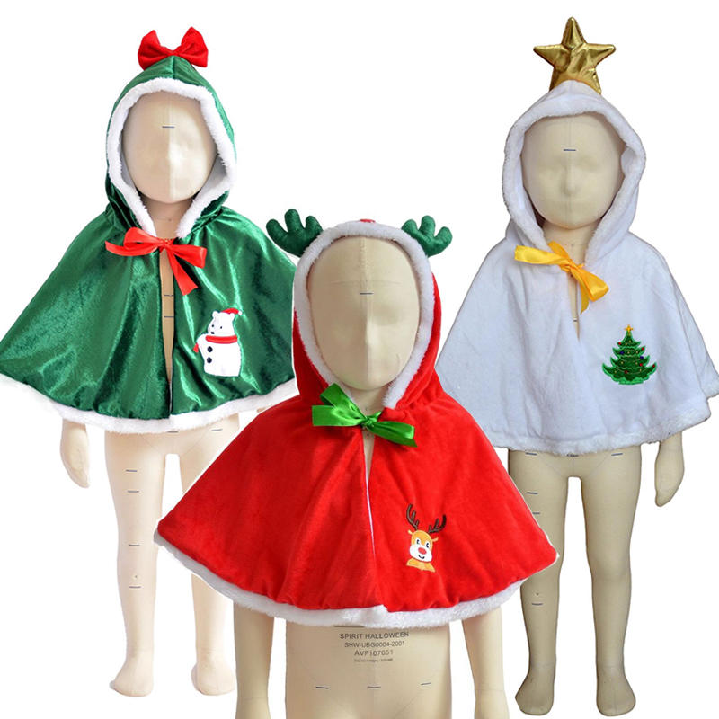 Green Elf Christmas Hooded Pon - Elf Costume Christmas recension och pris