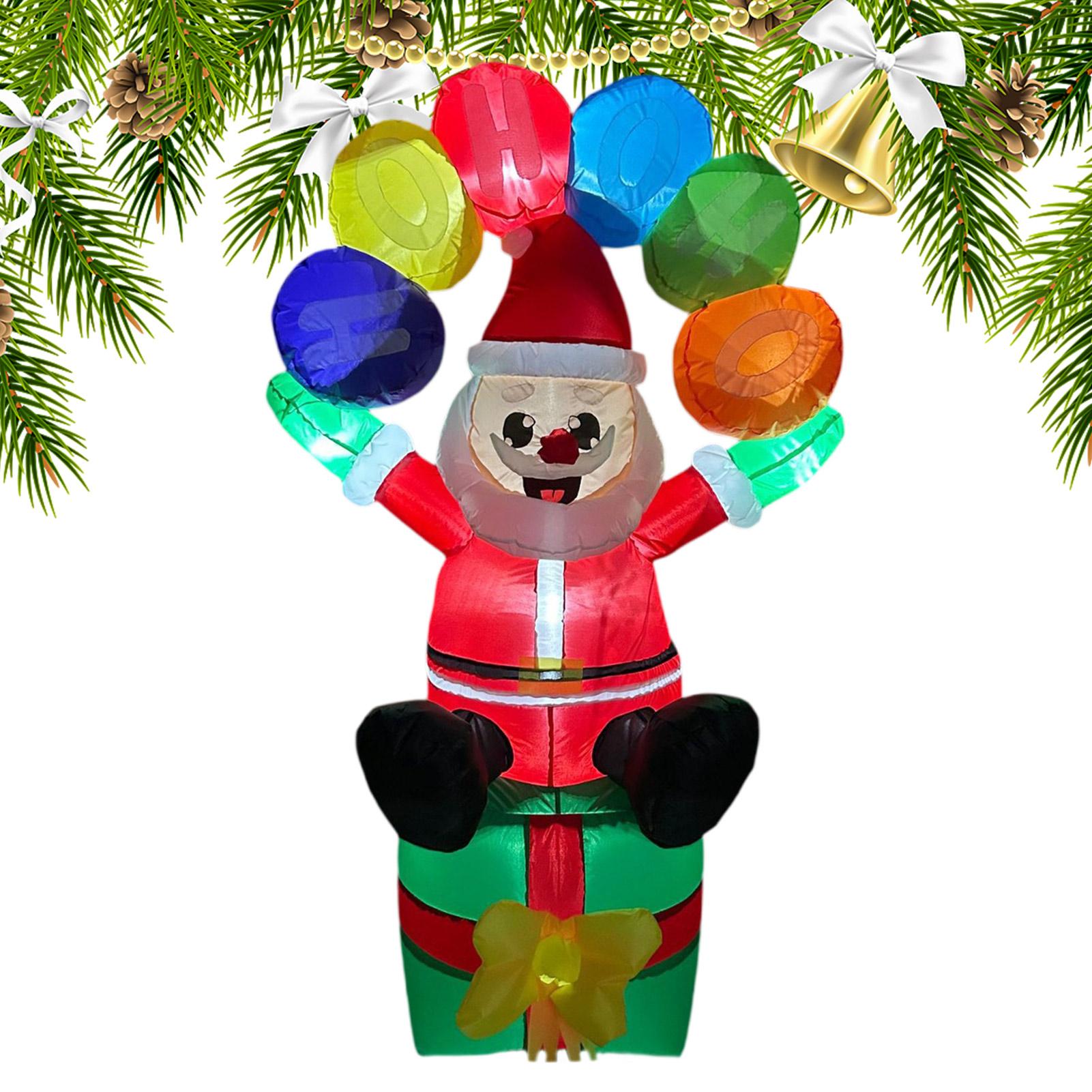 Blow Up Santa Inflatable Decor - Christmas Lights Outdoor recension och pris
