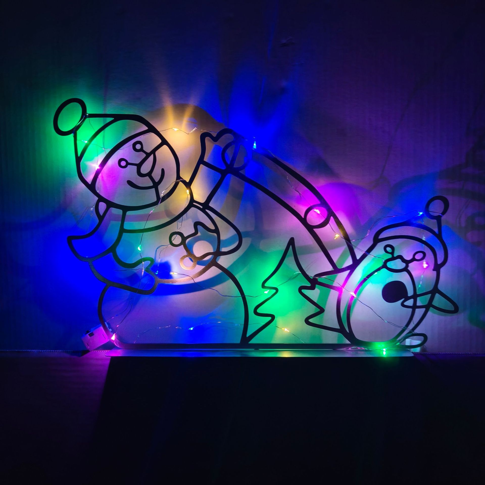 Animated Snowball Light LED Gl - Christmas Lights Outdoor recension och pris
