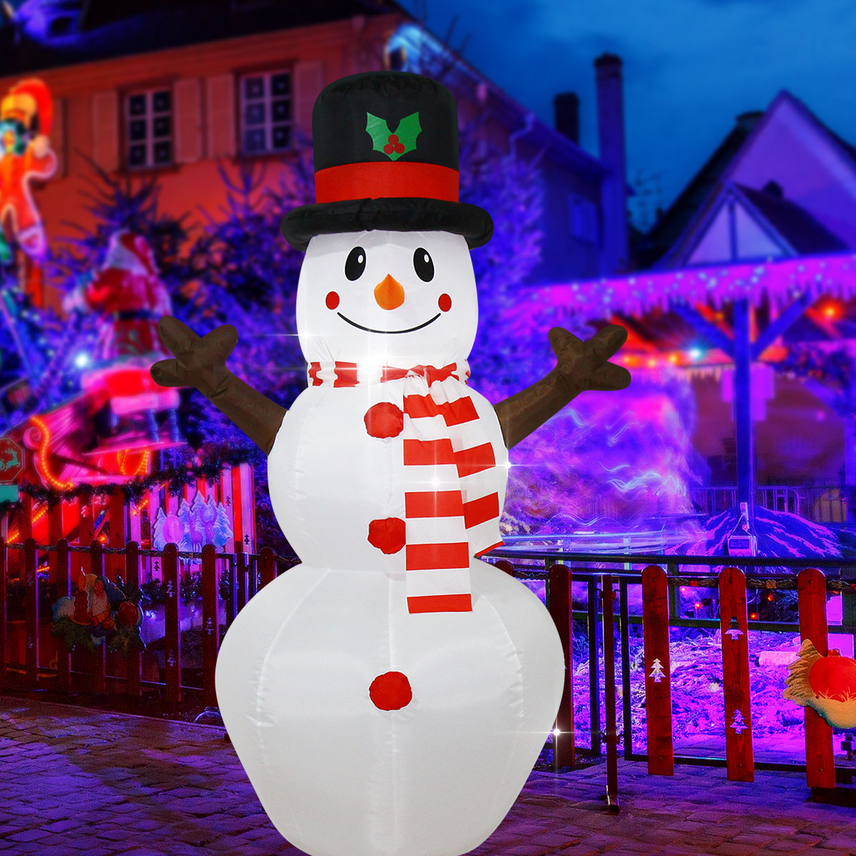 Christmas Inflatable Outdoor D - Christmas Lights Outdoor recension och pris