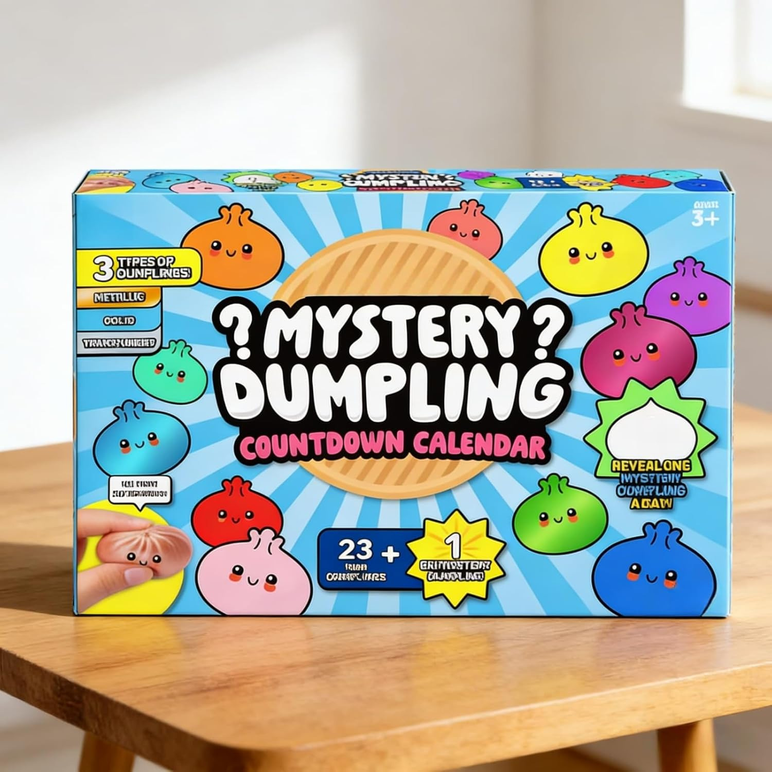Mystery Dumpling Squishy Adven - Advent Calendar Gift recension och pris