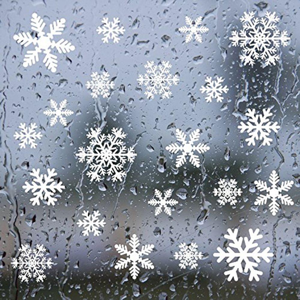 27/38PCS Gift Xmas  Festival S - Snowflake Window Decal recension och pris