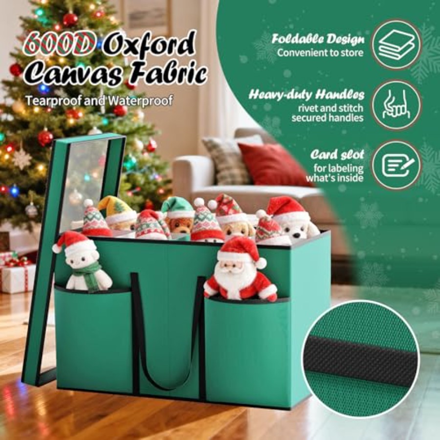 Christmas Figurine Storage Box - Nutcracker Figurine recension och pris