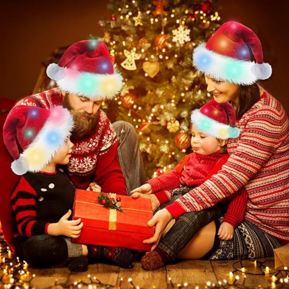 Lumination Christmas Santa Hat - Santa Hat Plush recension och pris