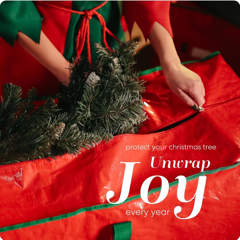 Heavy Duty Waterproof Christma - Christmas Tree Artificial recension och pris