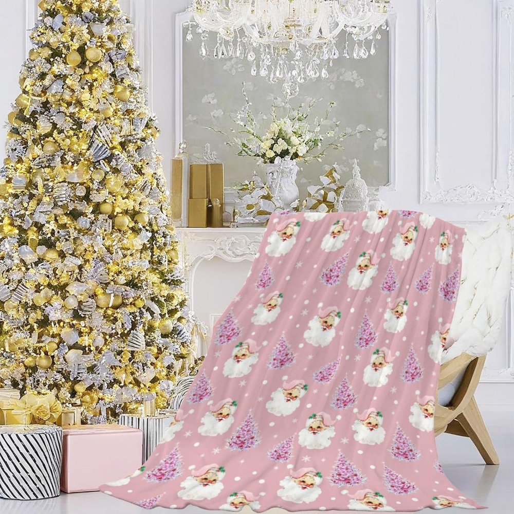Soft Plush Christmas Blanket,C - Christmas Throw Blanket recension och pris