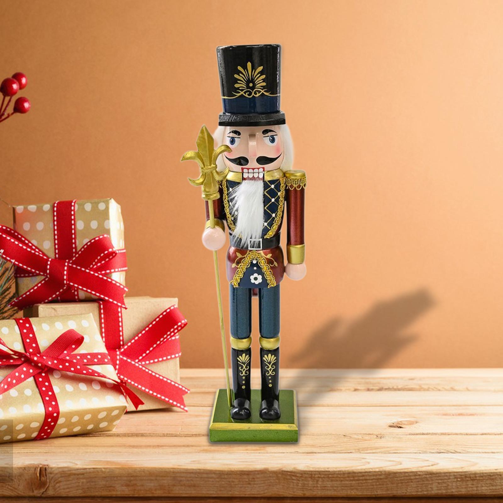 Wood Nutcracker Figure Figurin - Nutcracker Figurine recension och pris