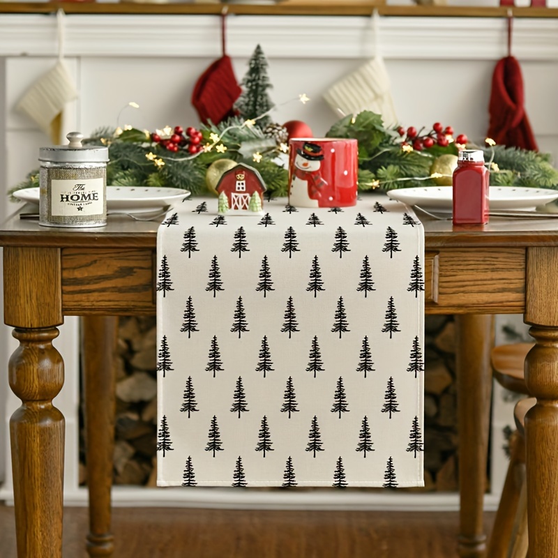 Simple Christmas Tree Table Ru - Christmas Table Runner recension och pris