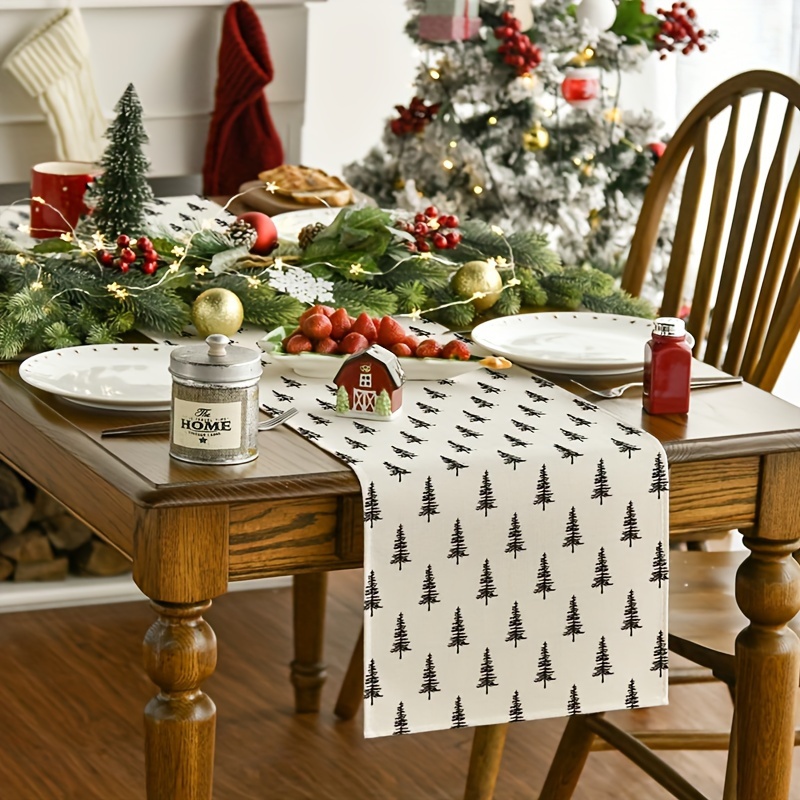 Simple Christmas Tree Table Ru - Christmas Table Runner recension och pris