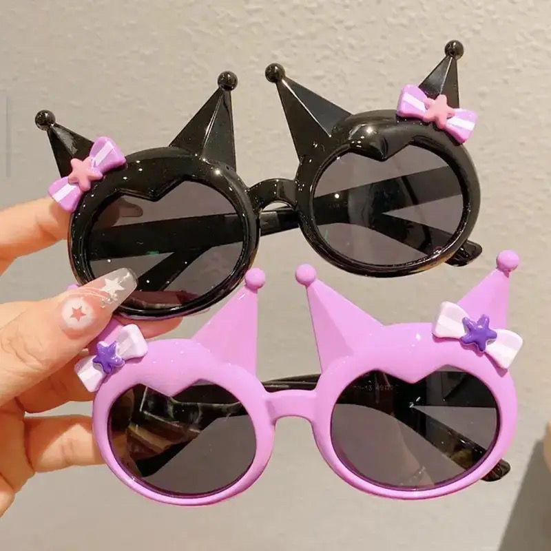 Cute Cartoon Sunglasses Kawaii - Ribbon Bow Gift recension och pris
