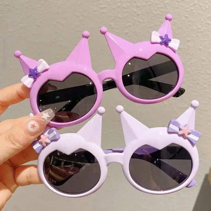 Cute Cartoon Sunglasses Kawaii - Ribbon Bow Gift recension och pris