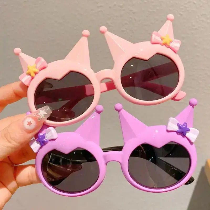 Cute Cartoon Sunglasses Kawaii - Ribbon Bow Gift recension och pris