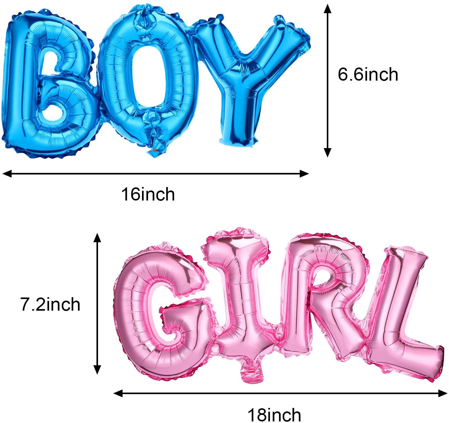 35PCS Gender Reveal Decoration - Tinsel Garland Decoration recension och pris