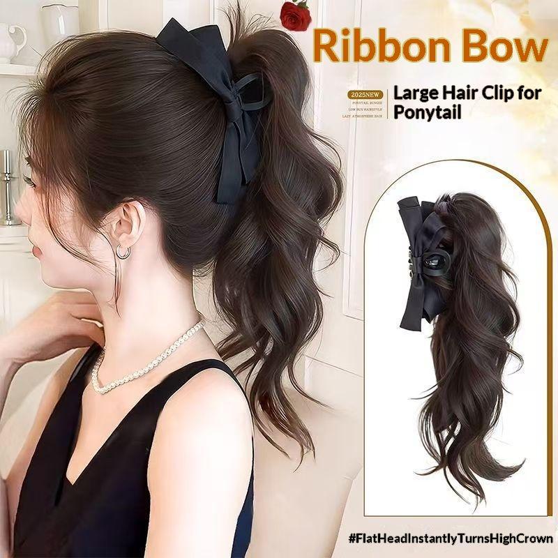 14inch Bow Tie Claw Ponytail W - Ribbon Bow Gift recension och pris