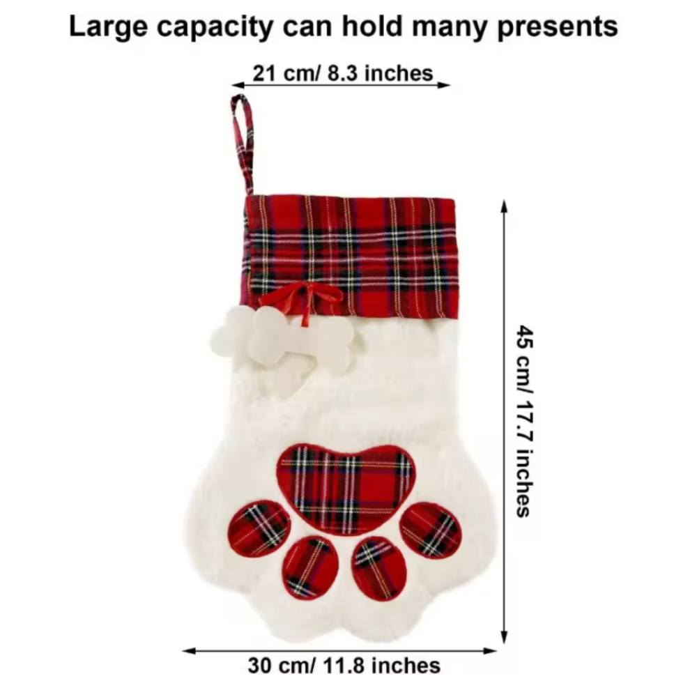 Christmas Socks New Year Decor - Christmas Stocking Hanging recension och pris
