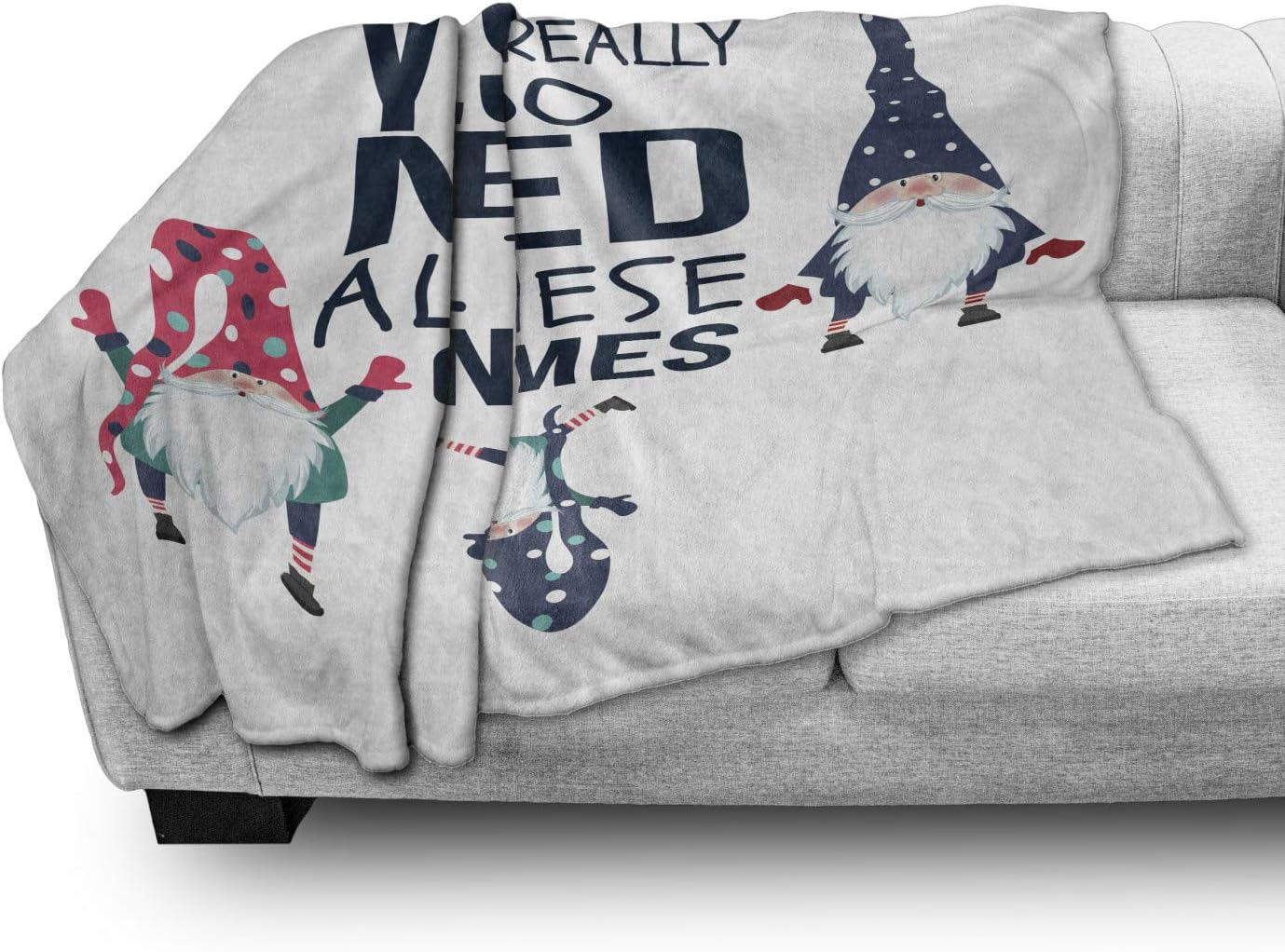 Saying Throw Blanket, Yes I Re - Christmas Throw Blanket recension och pris