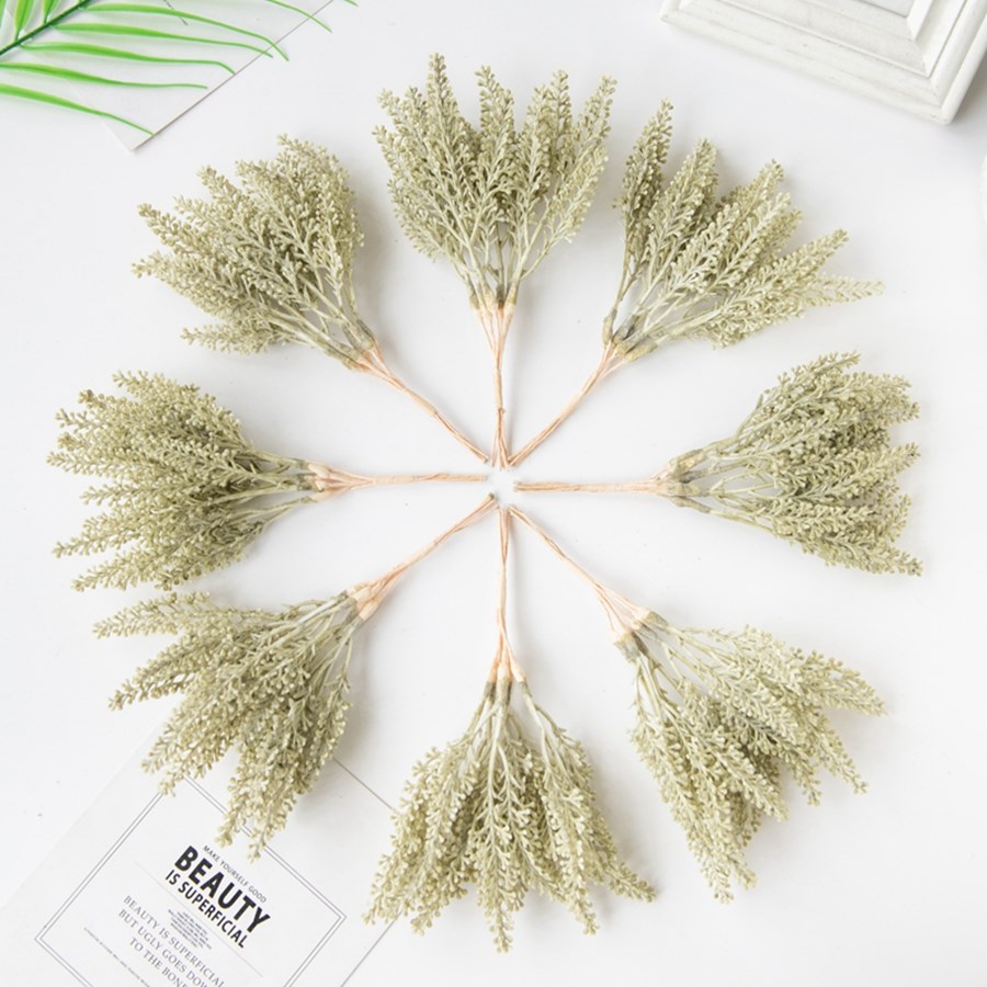 Artificial Plants Golden Fake  - Christmas Tree Artificial recension och pris