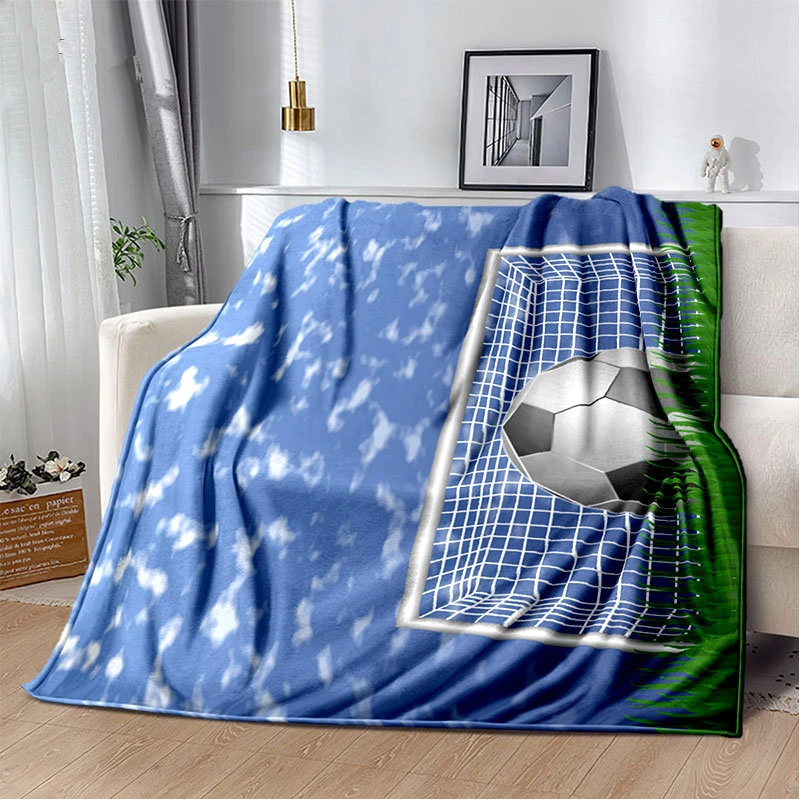 Soccer Ball Field Football Goa - Christmas Throw Blanket recension och pris
