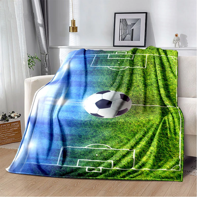 Soccer Ball Field Football Goa - Christmas Throw Blanket recension och pris
