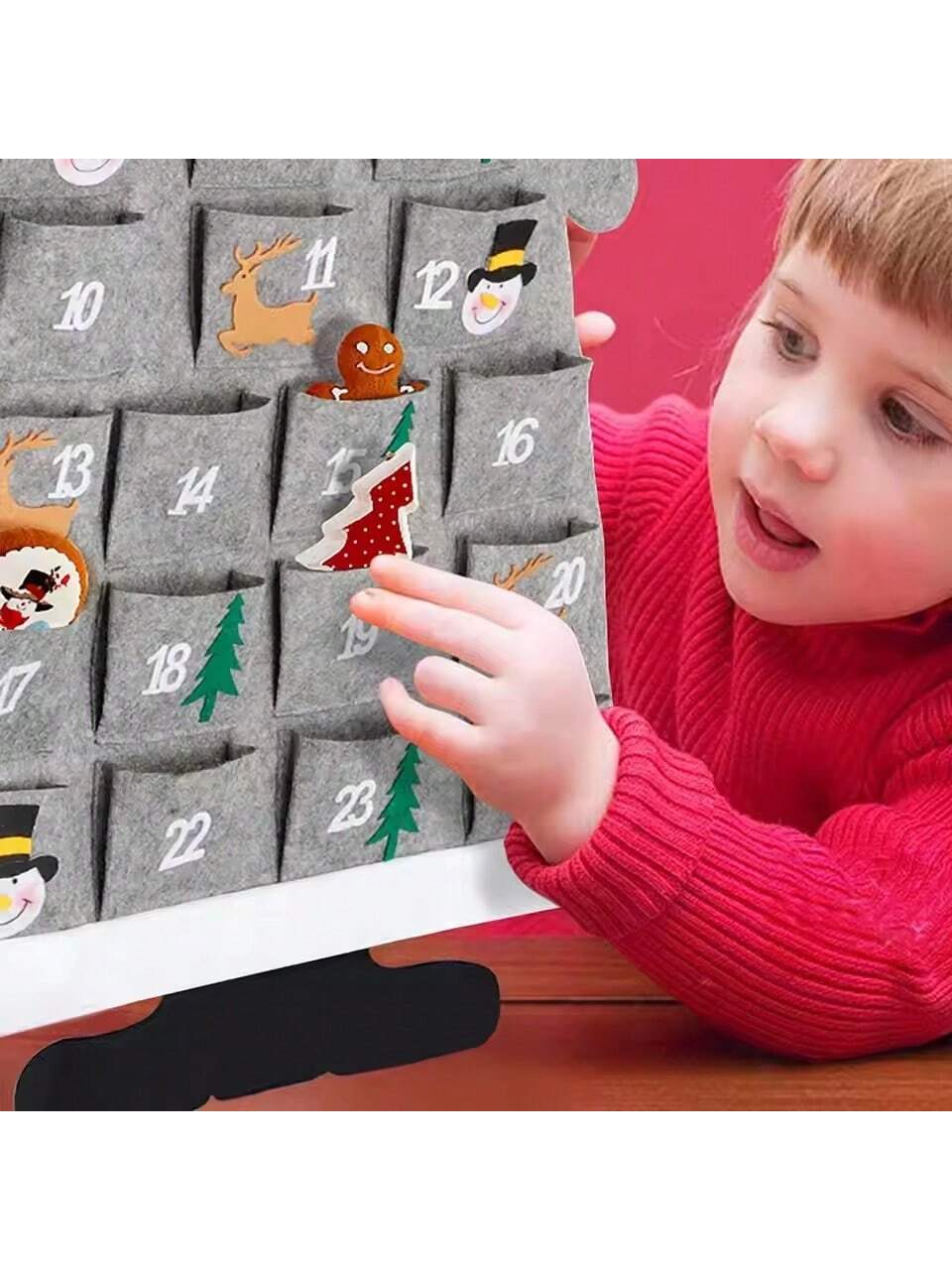 Christmas Felt Advent Calendar - Advent Calendar Gift recension och pris