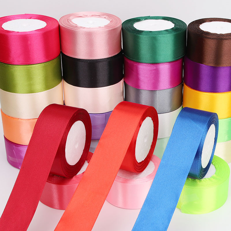 1Roll Satin Ribbon 4cm 25Yards - Ribbon Bow Gift recension och pris