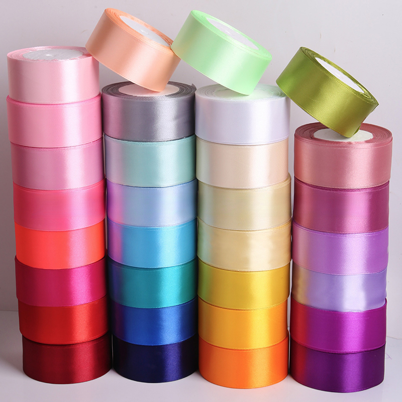1Roll Satin Ribbon 4cm 25Yards - Ribbon Bow Gift recension och pris