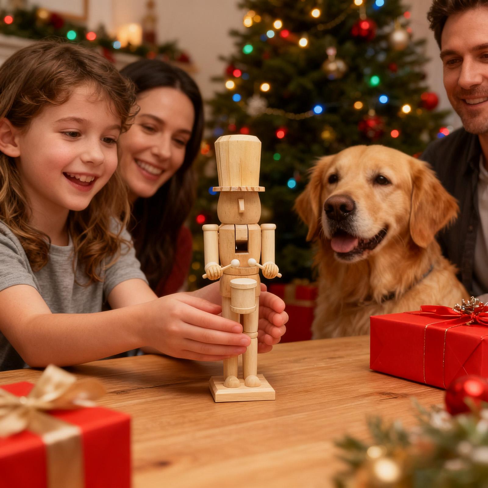 Nutcrackers Figures 38cm Woode - Nutcracker Figurine recension och pris