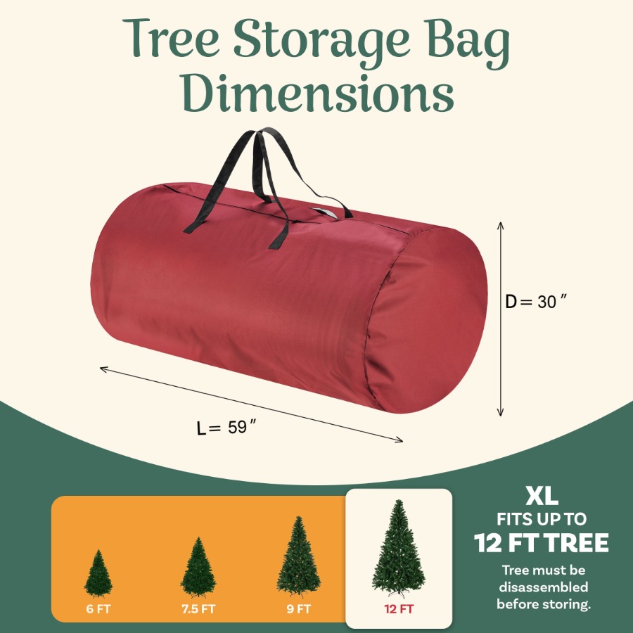 Christmas Tree Storage Bag for - Christmas Tree Artificial recension och pris