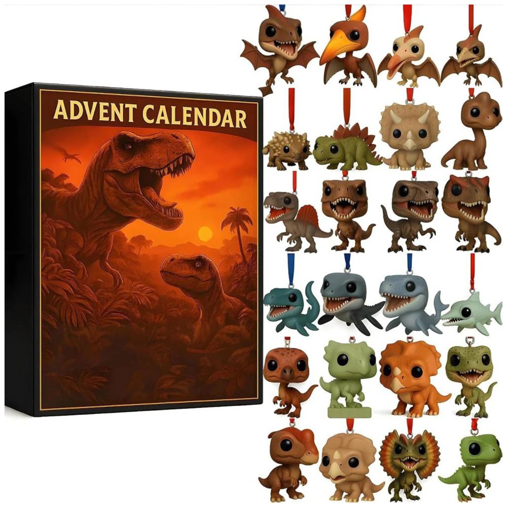 Dinosaur Park Christmas Countd - Advent Calendar Gift recension och pris