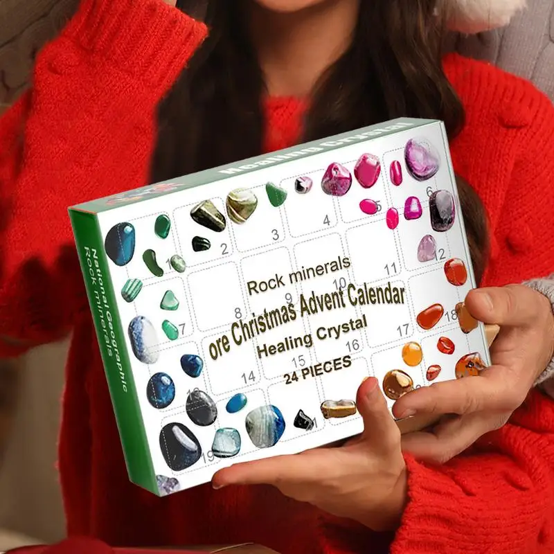 24 Day Stone Advent Calendar R - Advent Calendar Gift recension och pris