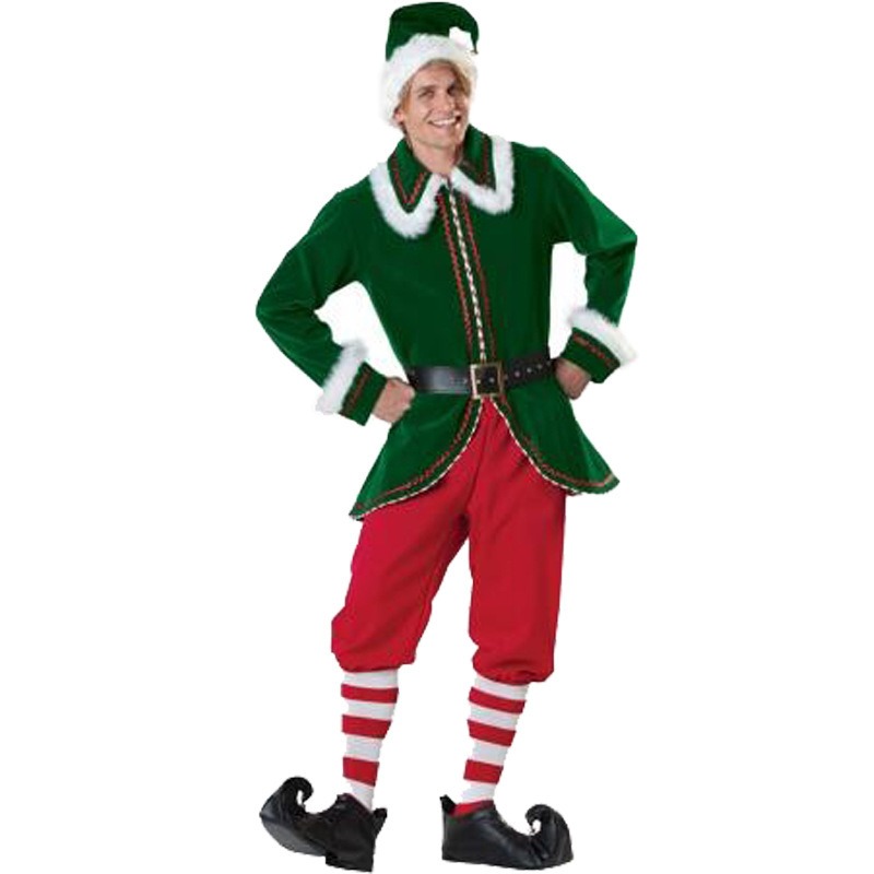 Santa Claus Costume Women Men  - Elf Costume Christmas recension och pris