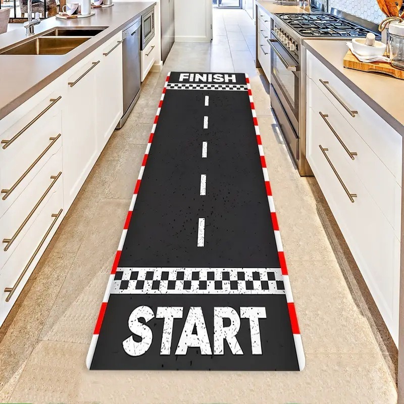 Race Car Racetrack Table Runne - Christmas Table Runner recension och pris