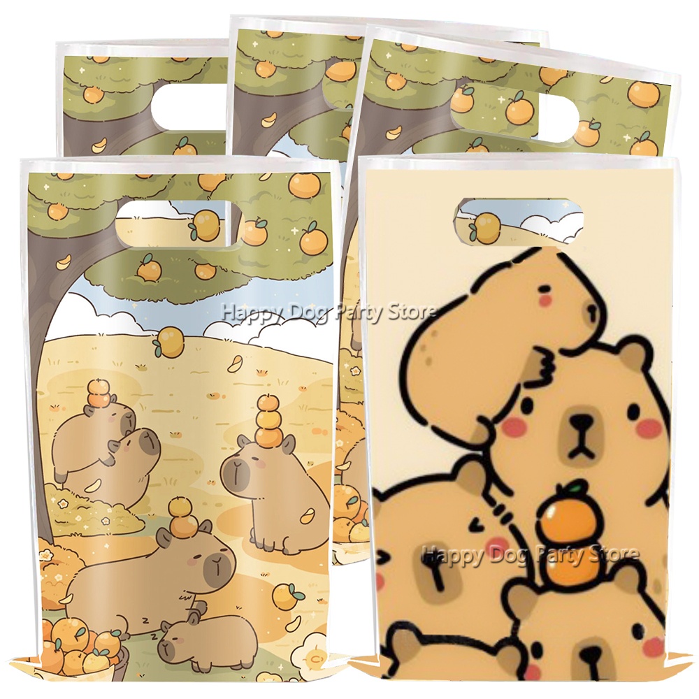Cartoon Capybara Party Supplie - Gift Box Wrap Set recension och pris