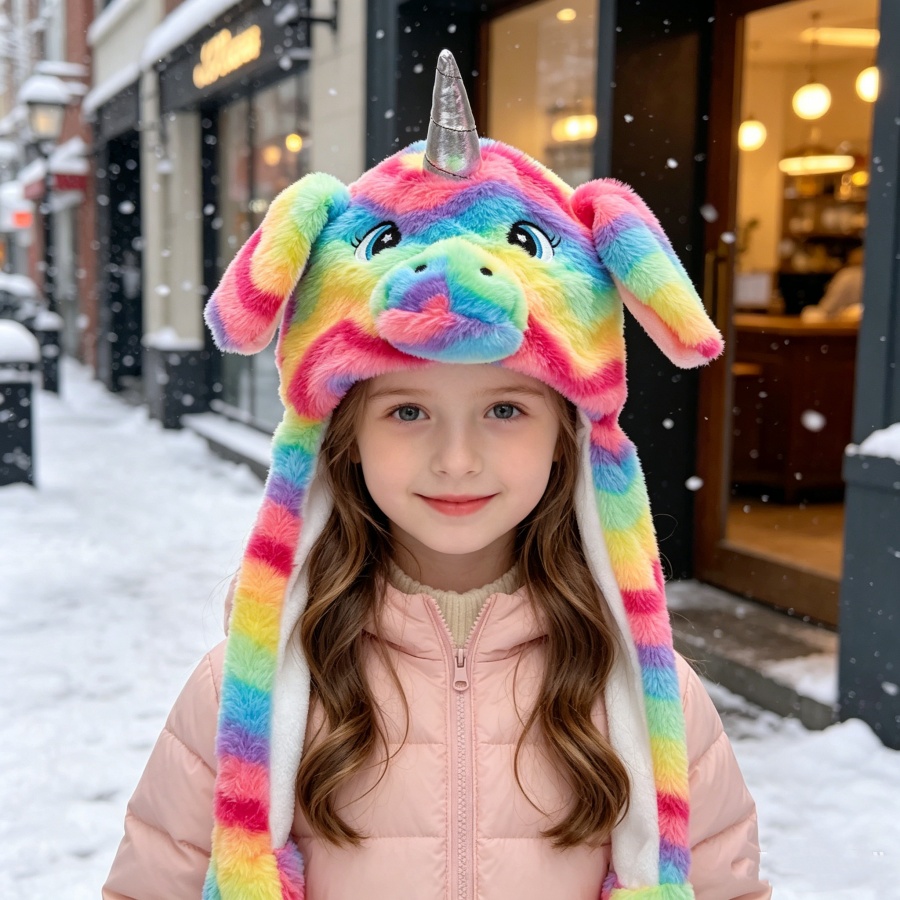 Unicorn Plush Hat with Moving  - Santa Hat Plush recension och pris
