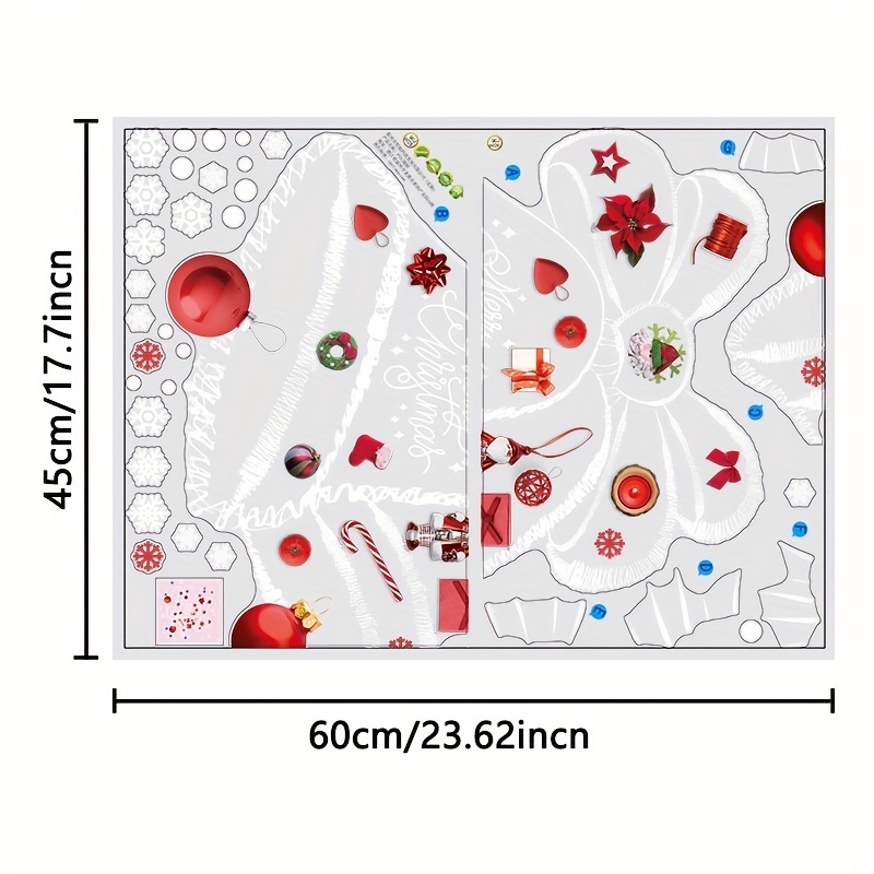 Christmas Stickers Snowflake T - Snowflake Window Decal recension och pris