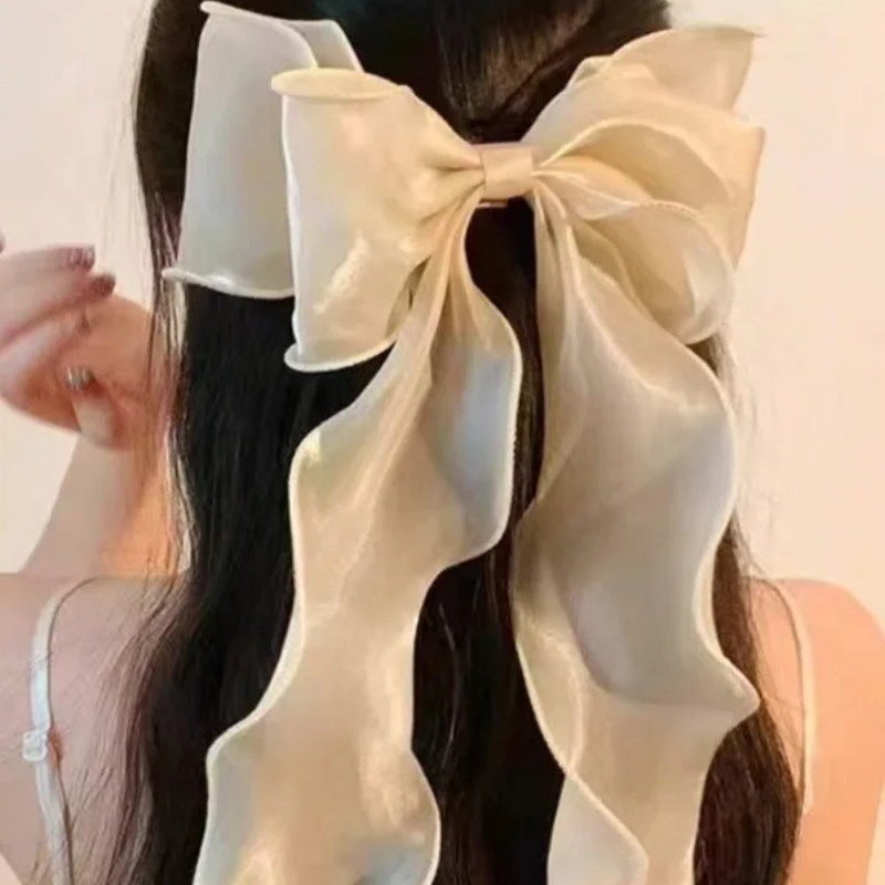 French Style Black Organza Flu - Ribbon Bow Gift recension och pris