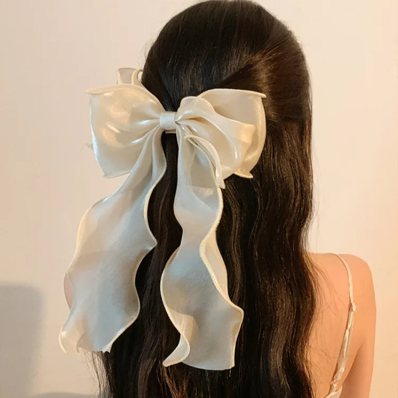 French Style Black Organza Flu - Ribbon Bow Gift recension och pris
