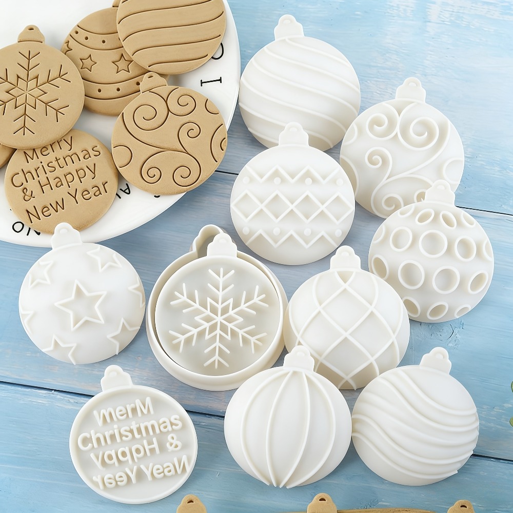 11Pcs Christmas Ornament Cooki - Ornament Ball Set recension och pris