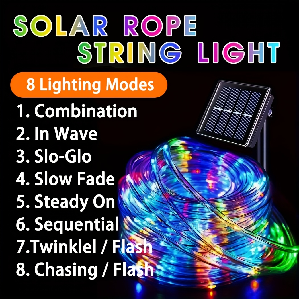 Outdoor Solar LED Fairy Lights - Led Fairy String Lights recension och pris