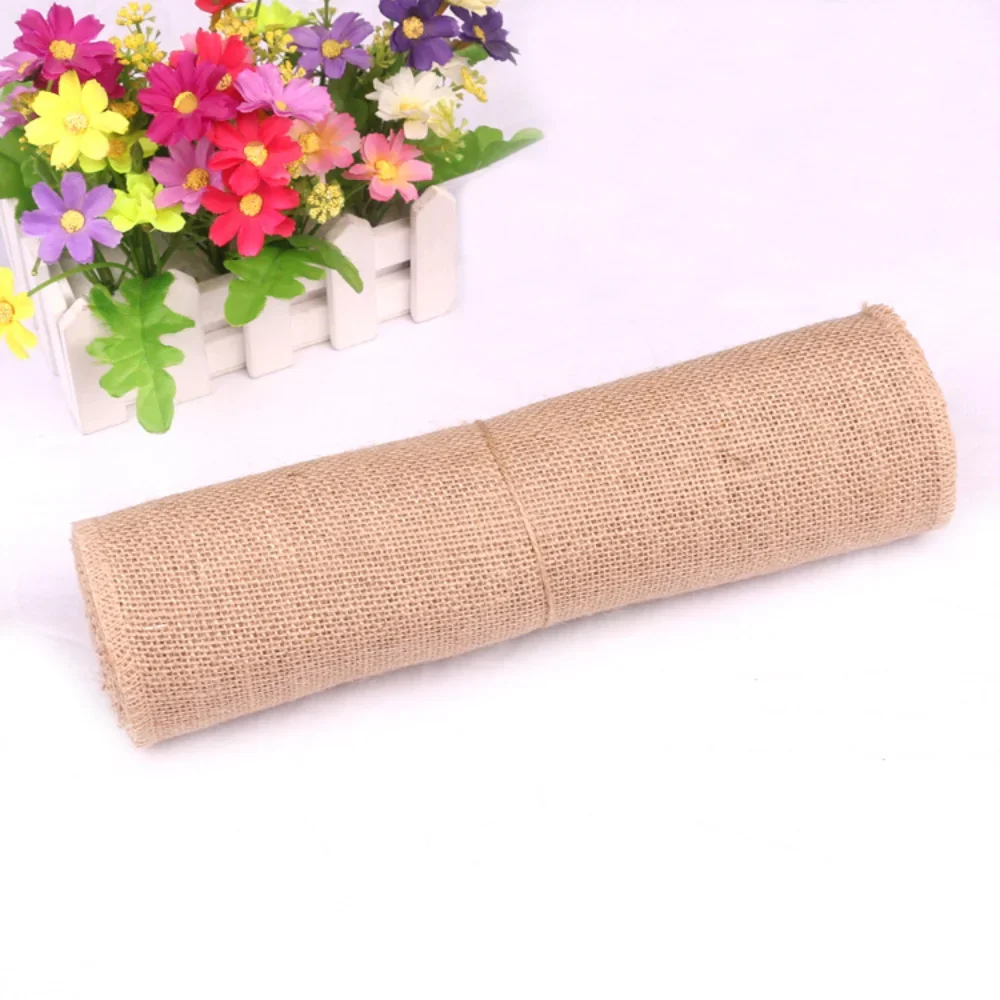 New Desig Beige Burlap Roll 30 - Christmas Table Runner recension och pris
