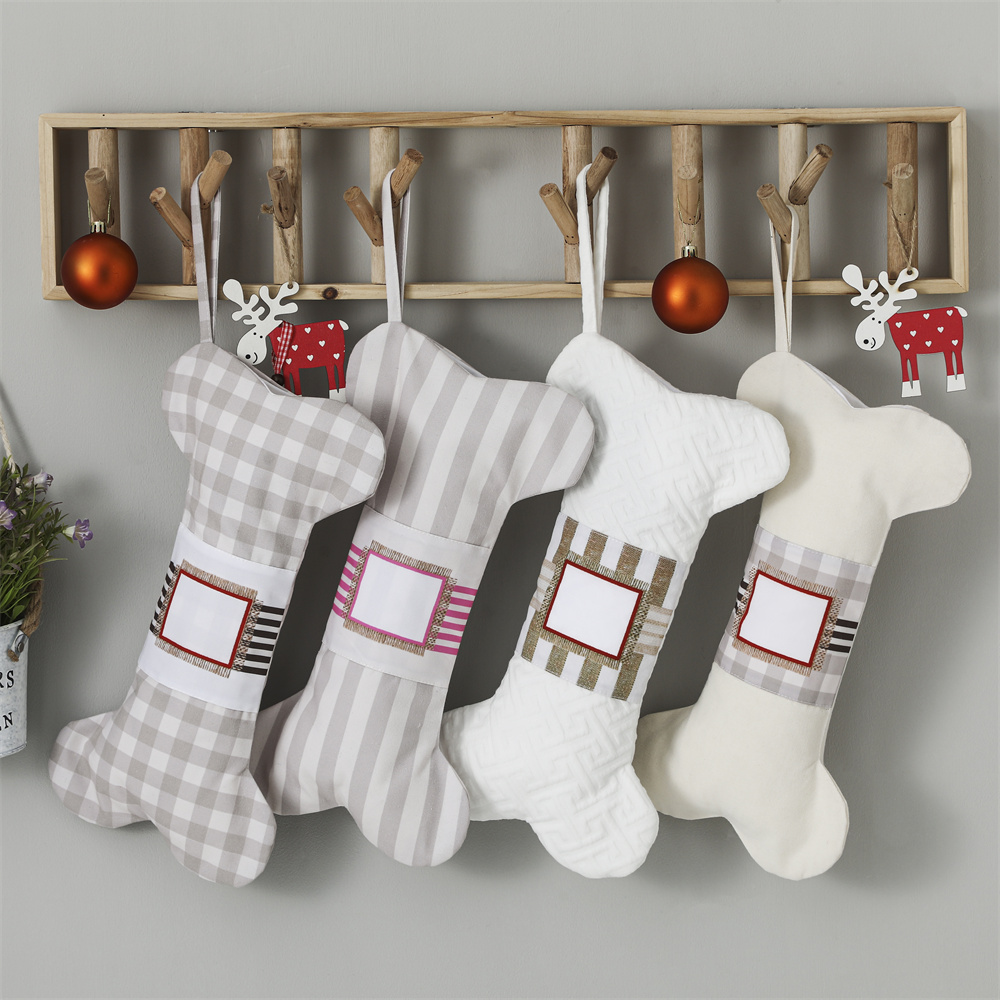 Plaid Pet Christmas Stocking F - Christmas Stocking Hanging recension och pris
