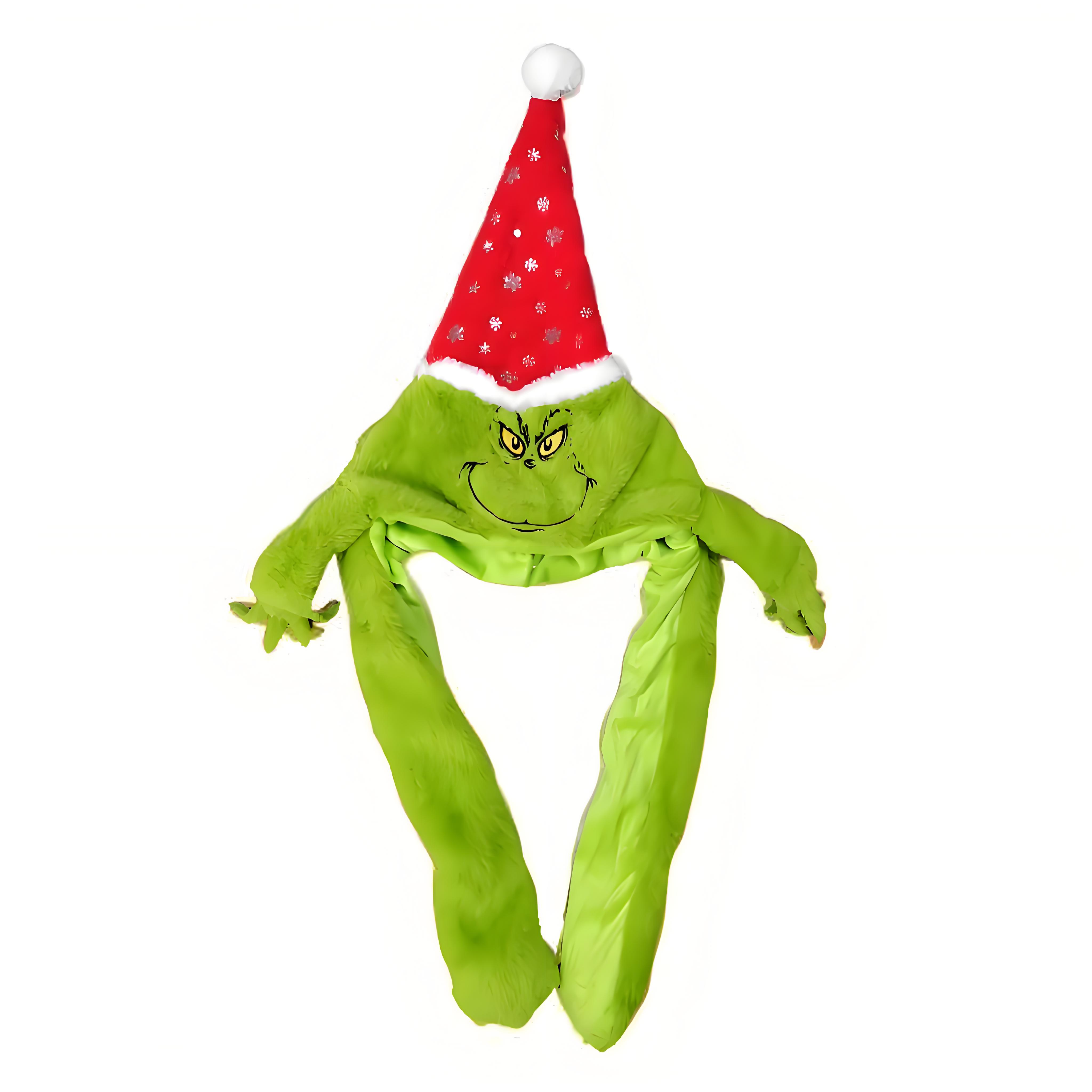 Plush Grincese Hat Cap Scarf C - Santa Hat Plush recension och pris