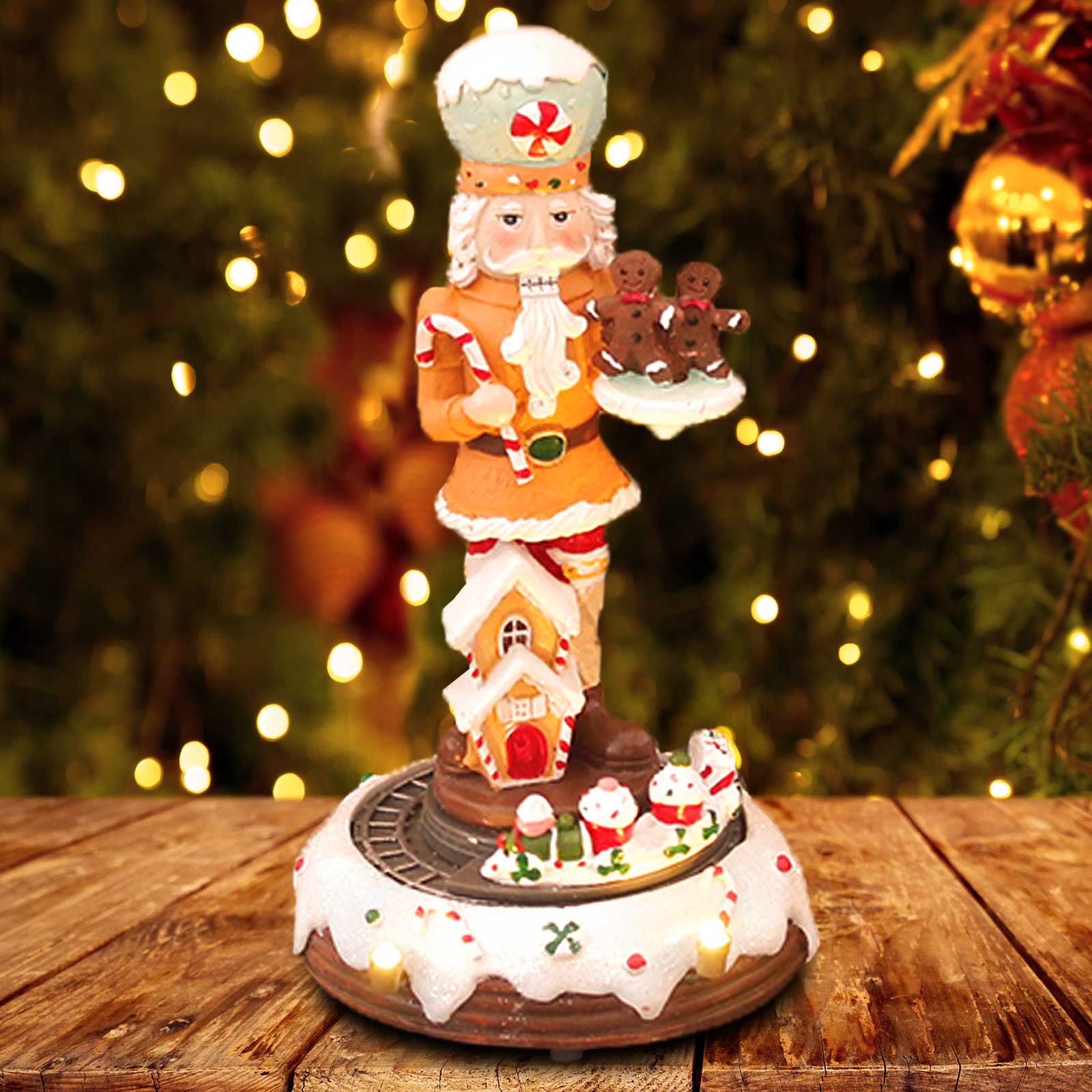 Christmas Gingerbread Nutcrack - Nutcracker Figurine recension och pris