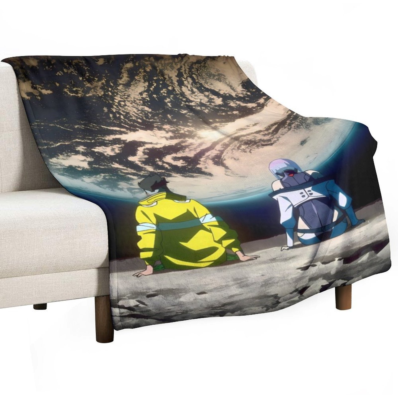 Cyberpunk EdgeRunners Moon Luc - Christmas Throw Blanket recension och pris