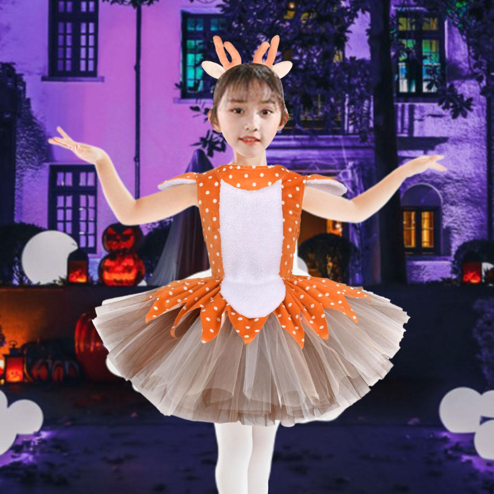 Reindeer Costume Dress Animal  - Reindeer Antlers Headband recension och pris