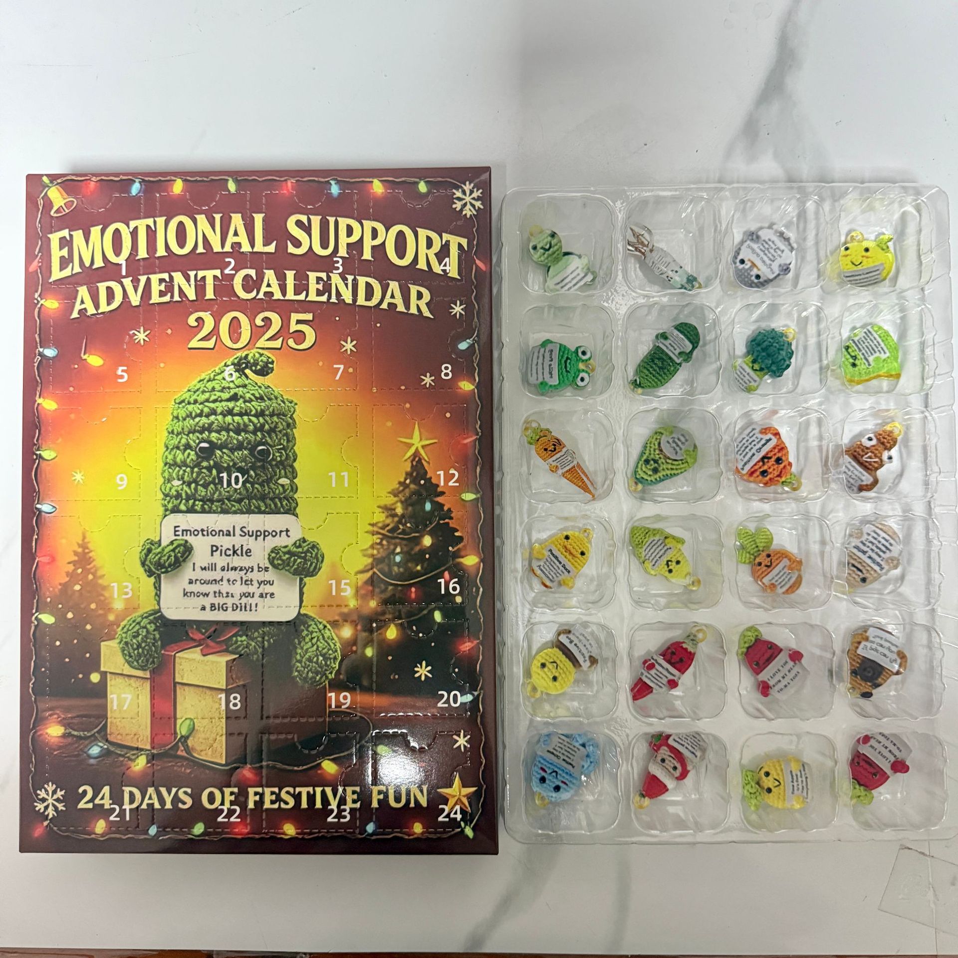 Emotional Support Advent Calen - Advent Calendar Gift recension och pris
